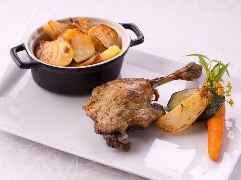 Logis Hotel Restaurant Solenca Ногаро Екстериор снимка