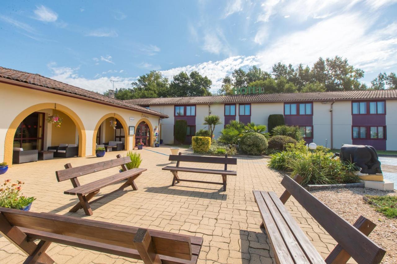 Logis Hotel Restaurant Solenca Ногаро Екстериор снимка