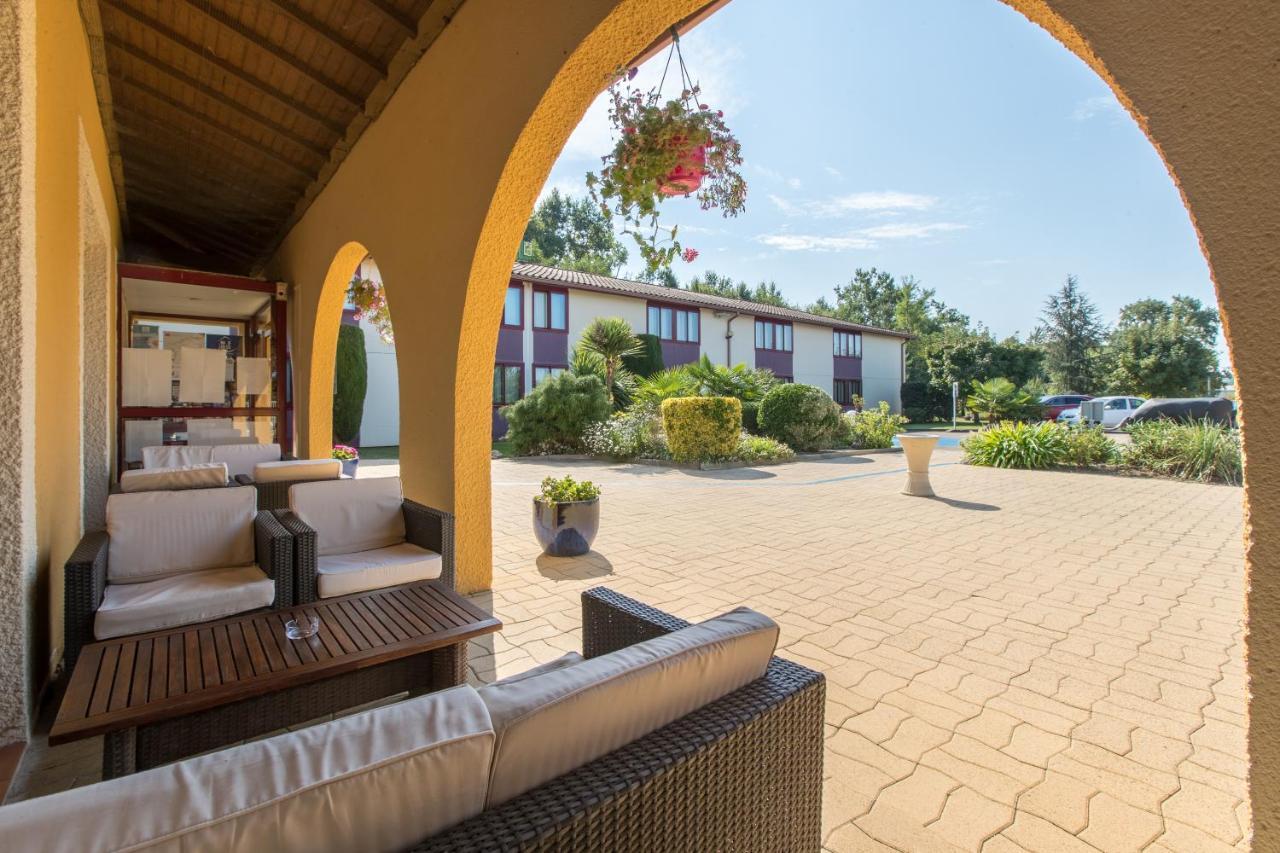 Logis Hotel Restaurant Solenca Ногаро Екстериор снимка